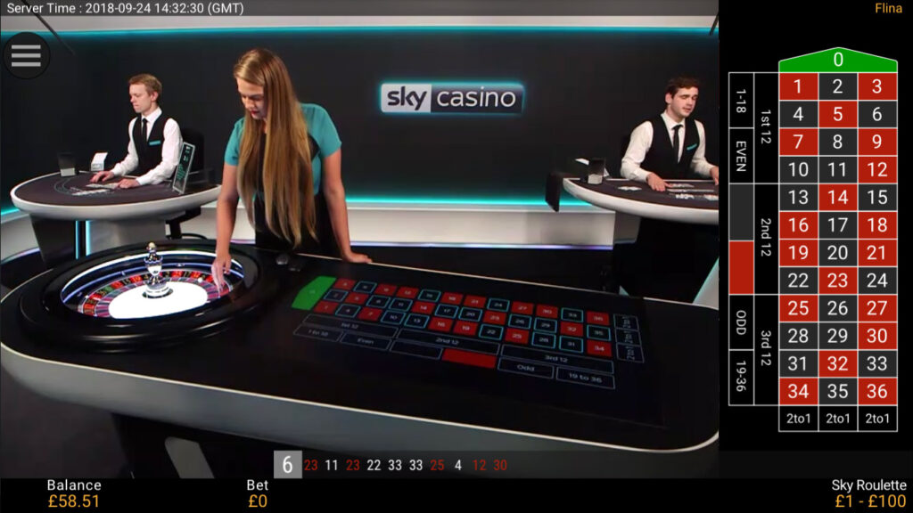 sky live casino app